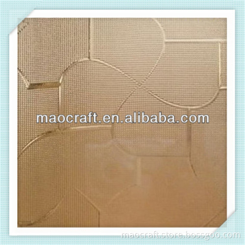 blue patterned glass karatachi